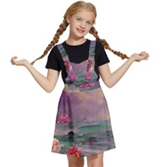 Abstract Flowers  Kids  Apron Dress by Internationalstore