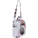Usa Soccer T- Shirt U S A Patriotic American Flag Soccer Ball Football T- Shirt (1) Crossbody Day Bag View2
