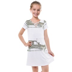 Vintage Rc Cars T- Shirt Vintage Modelcar Retro Rc Buggy Racing Cars Addict T- Shirt Kids  Cross Web Dress by ZUXUMI