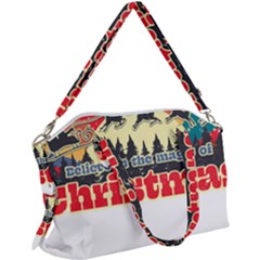 Vintage T- Shirt Vintage Believe In The Magic T- Shirt Canvas Crossbody Bag by ZUXUMI