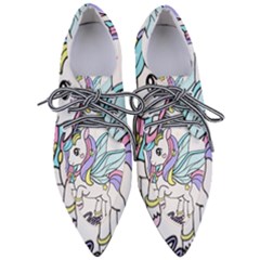 Waitress T- Shirt Awesome Unicorn Waitresses Are Magical For A Waiting Staff T- Shirt Pointed Oxford Shoes by ZUXUMI