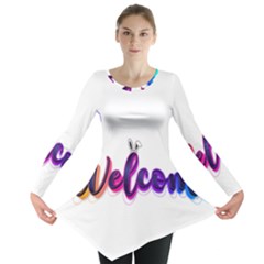 Arts Long Sleeve Tunic  by Internationalstore