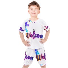 Arts Kids  T-shirt And Shorts Set by Internationalstore