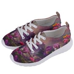 Floral Blossoms  Women s Lightweight Sports Shoes by Internationalstore