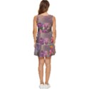 Floral Blossoms  Tiered Sleeveless Mini Dress View4