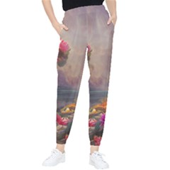 Floral Blossoms  Women s Tapered Pants by Internationalstore