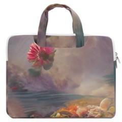 Floral Blossoms  Macbook Pro 13  Double Pocket Laptop Bag by Internationalstore
