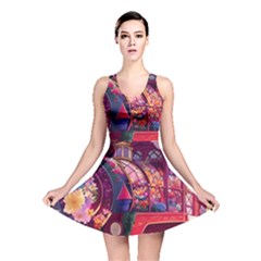 Fantasy  Reversible Skater Dress by Internationalstore