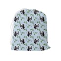 Animal Panda Bamboo Seamless Pattern Drawstring Pouch (XL) View2