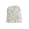 Fish Sea Ocean Algae Underwater Drawstring Pouch (Large) View1