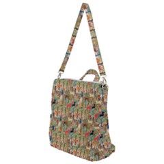 Animal Forest Pattern Crossbody Backpack by Pakjumat
