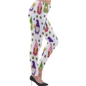 Gnomes Seamless Fantasy Pattern Lightweight Velour Leggings View4