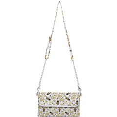Bee Honeycomb Honeybee Insect Mini Crossbody Handbag by Pakjumat