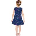 Scribble Pattern Texture Kids  Tunic Dress View2