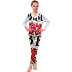 Jim Beam Kids  Satin Long Sleeve Pajamas Set by MusicOn