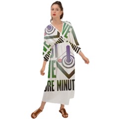 Gaming Controller Quote T- Shirt A Gaming Controller Quote Just Five More Minutes T- Shirt (2) Grecian Style  Maxi Dress by ZUXUMI