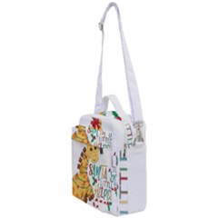 Giraffe T- Shirt Cute Giraffe T- Shirt Crossbody Day Bag by ZUXUMI