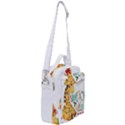 Giraffe T- Shirt Cute Giraffe T- Shirt Crossbody Day Bag View2