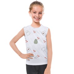 Avocado T- Shirtavocado Pattern T- Shirt Kids  Mesh Tank Top by EnriqueJohnson