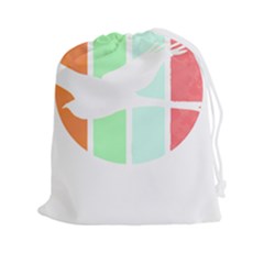 Bird Lover T- Shirtbird T- Shirt (11) Drawstring Pouch (2xl) by EnriqueJohnson