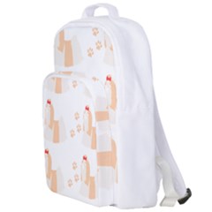 Dog Shih Tzu T- Shirtshih Tzu Dog Pattern T- Shirt Double Compartment Backpack by EnriqueJohnson