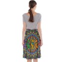 Grateful Dead Pattern Midi Beach Skirt View2