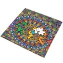 Grateful Dead Pattern Wooden Puzzle Square View2