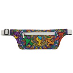 Grateful Dead Pattern Active Waist Bag by Sarkoni