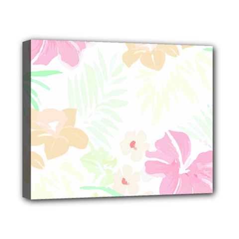 Hawaii T- Shirt Hawaii Flower Creative T- Shirt Canvas 10  X 8  (stretched) by EnriqueJohnson
