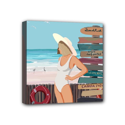 Vacation Mini Canvas 4  X 4  (stretched) by SychEva
