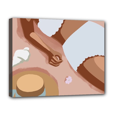 Beach Canvas 14  X 11  (stretched) by SychEva