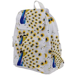 Bird Peafowl Peacock Animal Top Flap Backpack by uniart180623