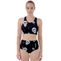 Skull Pattern Racer Back Bikini Set View1