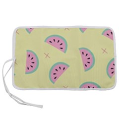 Watermelon Wallpapers  Creative Illustration And Patterns Pen Storage Case (m) by Ket1n9