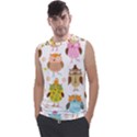 Cute Owls Pattern Men s Regular Tank Top View1