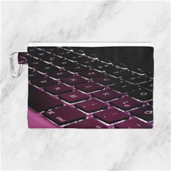 Computer Keyboard Canvas Cosmetic Bag (large) by Ket1n9