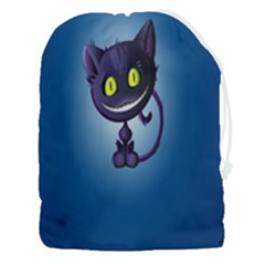 Cats Funny Drawstring Pouch (3xl) by Ket1n9