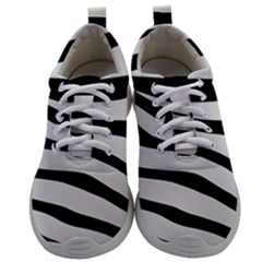 White Tiger Skin Mens Athletic Shoes by Ket1n9