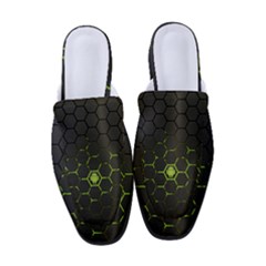 Green Android Honeycomb Gree Women s Classic Backless Heels by Ket1n9