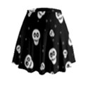 Skull Pattern Mini Flare Skirt View2
