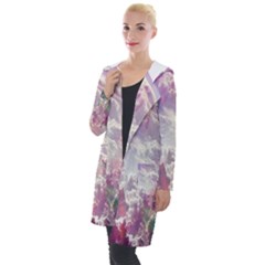 Clouds Multicolor Fantasy Art Skies Hooded Pocket Cardigan by Ket1n9