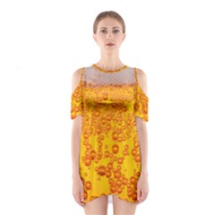 Beer Alcohol Drink Drinks Shoulder Cutout One Piece Dress by Ket1n9