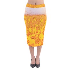 Beer Alcohol Drink Drinks Velvet Midi Pencil Skirt by Ket1n9