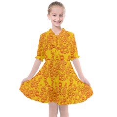 Beer Alcohol Drink Drinks Kids  All Frills Chiffon Dress by Ket1n9