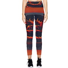 Dragon Pocket Leggings  by Ket1n9