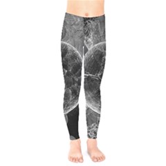 Space-universe-earth-rocket Kids  Leggings by Ket1n9