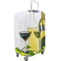 White-wine-red-wine-the-bottle Luggage Cover (Large) View2