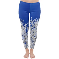 Crown-aesthetic-branches-hoarfrost- Classic Winter Leggings by Ket1n9