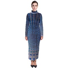Data-computer-internet-online Turtleneck Maxi Dress by Ket1n9