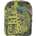 Technology Circuit Board Full Print Backpack View1